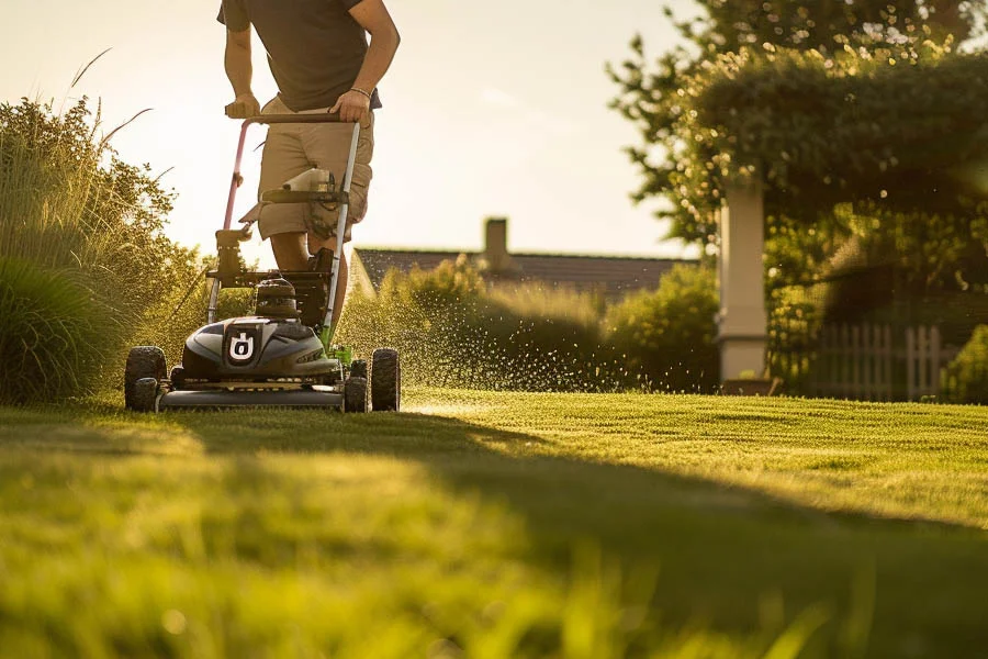 lawn mower for a small yard