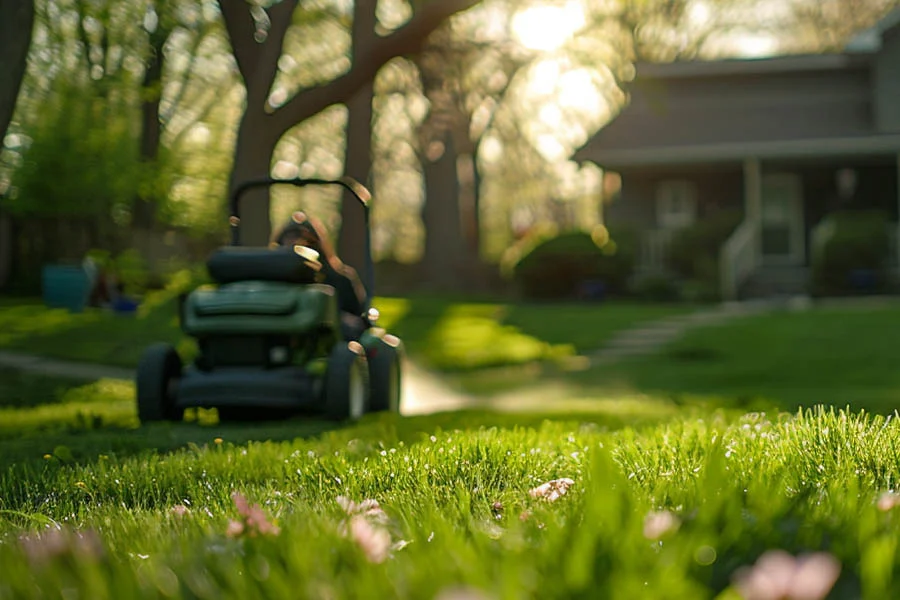 lawn mower for a small yard